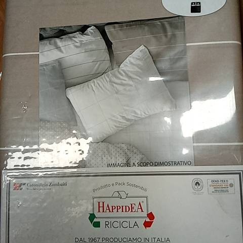 Parure Copripiumino - Wei - Tela Cotone 150tc - Happidea - F1 071579610 - 8801