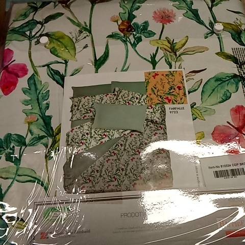 Parure Copripiumino - Farfalle - Tela Cotone 150tc - Happidea - F1 071609410 - 9883
