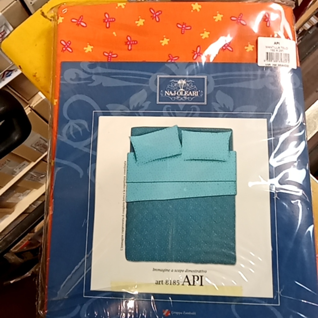 [F1 101432310018185 25K] Telo Arredo - Api - Tela Cotone 150tc - Happidea - F1 101432310 - 8185