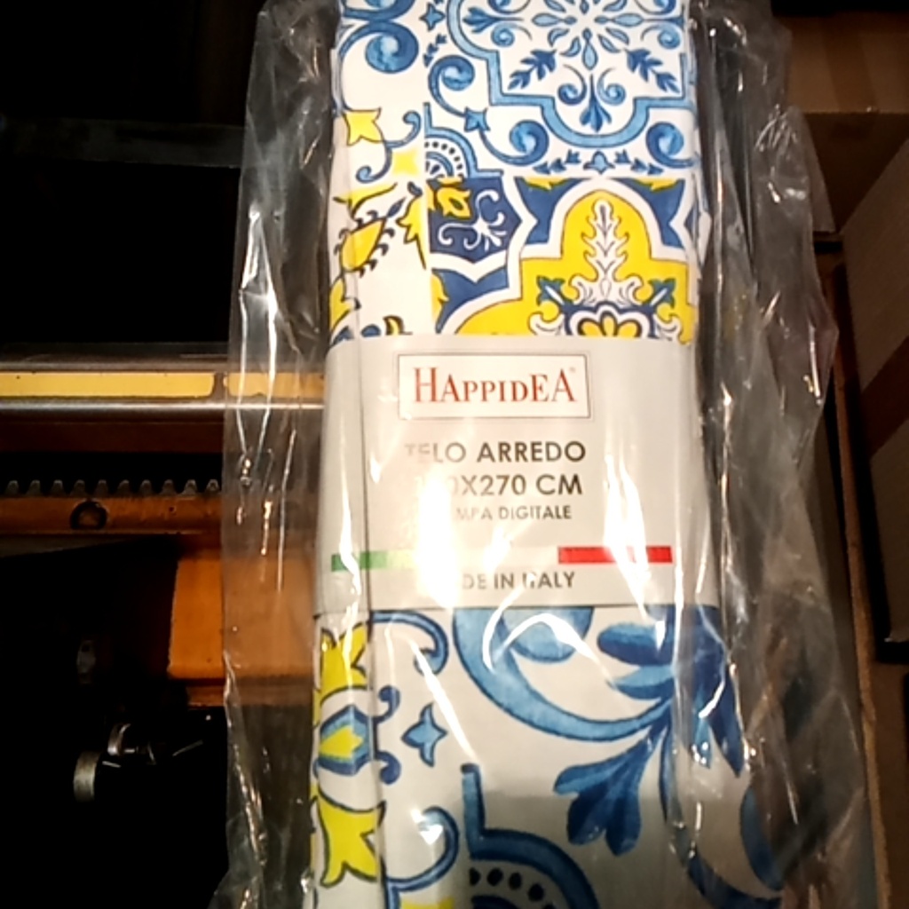 [F1 108443811739502 08] Telo Arredo - Taorm - Tela Cotone 150tc - Happidea - F1 108443811 - 9502