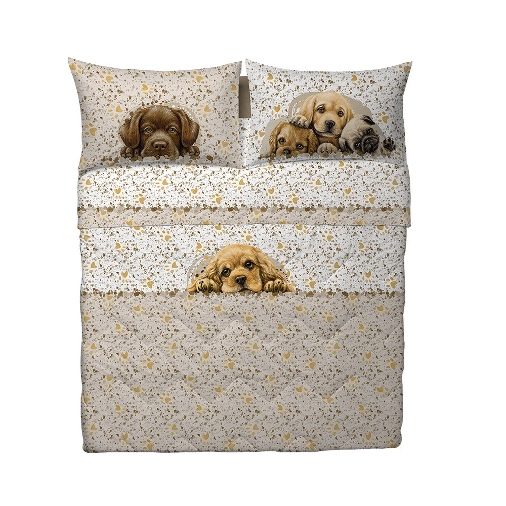 [F1 501175910030145 02E] Trapunta - Macche - Tela Cotone 150tc - Happidea - F1 501175910 - 0145