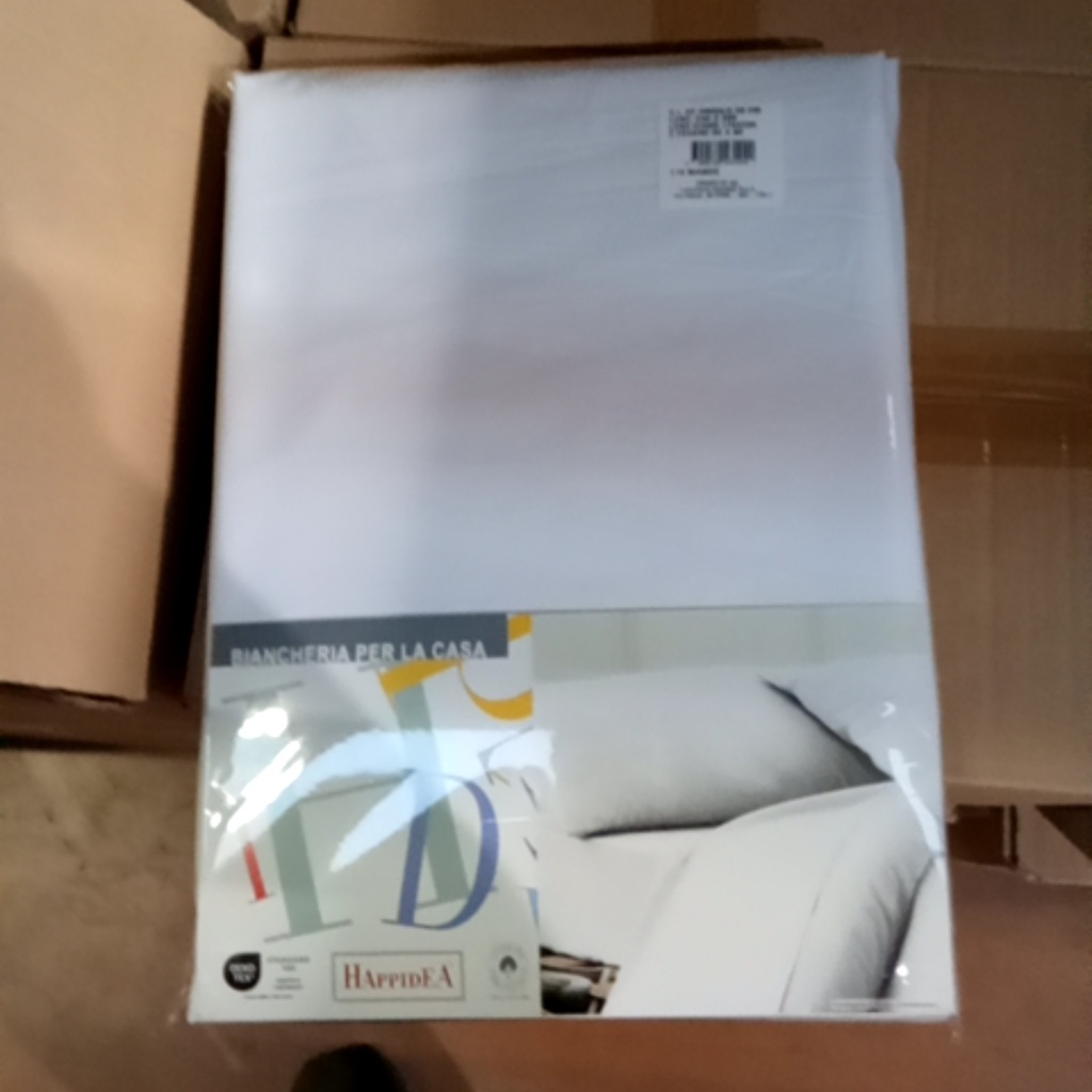 Completo Letto - Tinta Unita - Tela Cotone 150tc - Happidea - F2 051174610