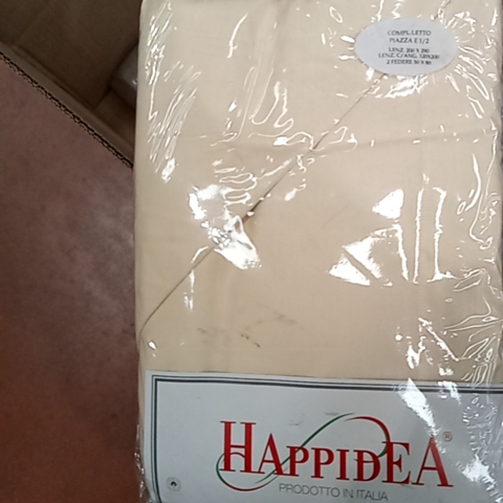 Completo Letto - Tinta Unita - Tela Cotone 150tc - Happidea - F2 051600910
