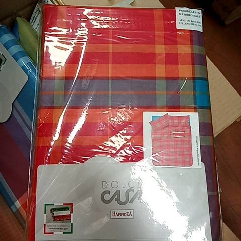 Parure Letto - Tennessee .rosso - Percalle 200tc - F7 041439310 - 0233