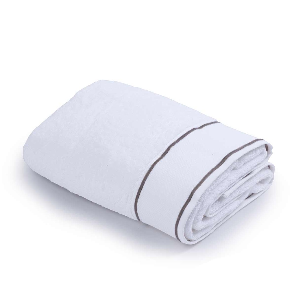 [F5 72359451111H01] Telo Bagno - Ricamo Bourdon - Spugna 500gr/m2 - Cassera Casa - F5 723594511