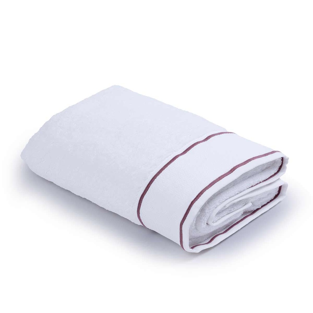 [F5 72359481111H01] Telo Bagno - Ricamo Bourdon - Spugna 500gr/m2 - Cassera Casa - F5 723594811