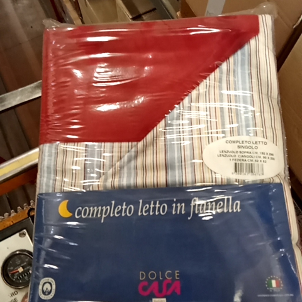 Completo Letto - Tinta Unita - Flanella - Happidea