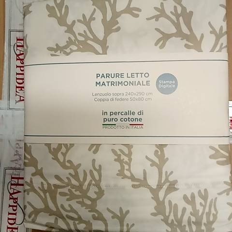 Parure Letto - Natural Sea - Percalle 200tc - F1 041605400 - 9584