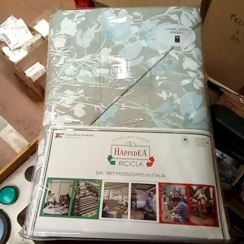 Completo Letto - Catalogna - Tela Cotone 150tc - Happidea - F1 051129210 - 9195