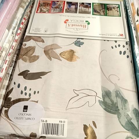 Completo Letto - Lia - Tela Cotone 150tc - Happidea - F1 051131210 - 9635