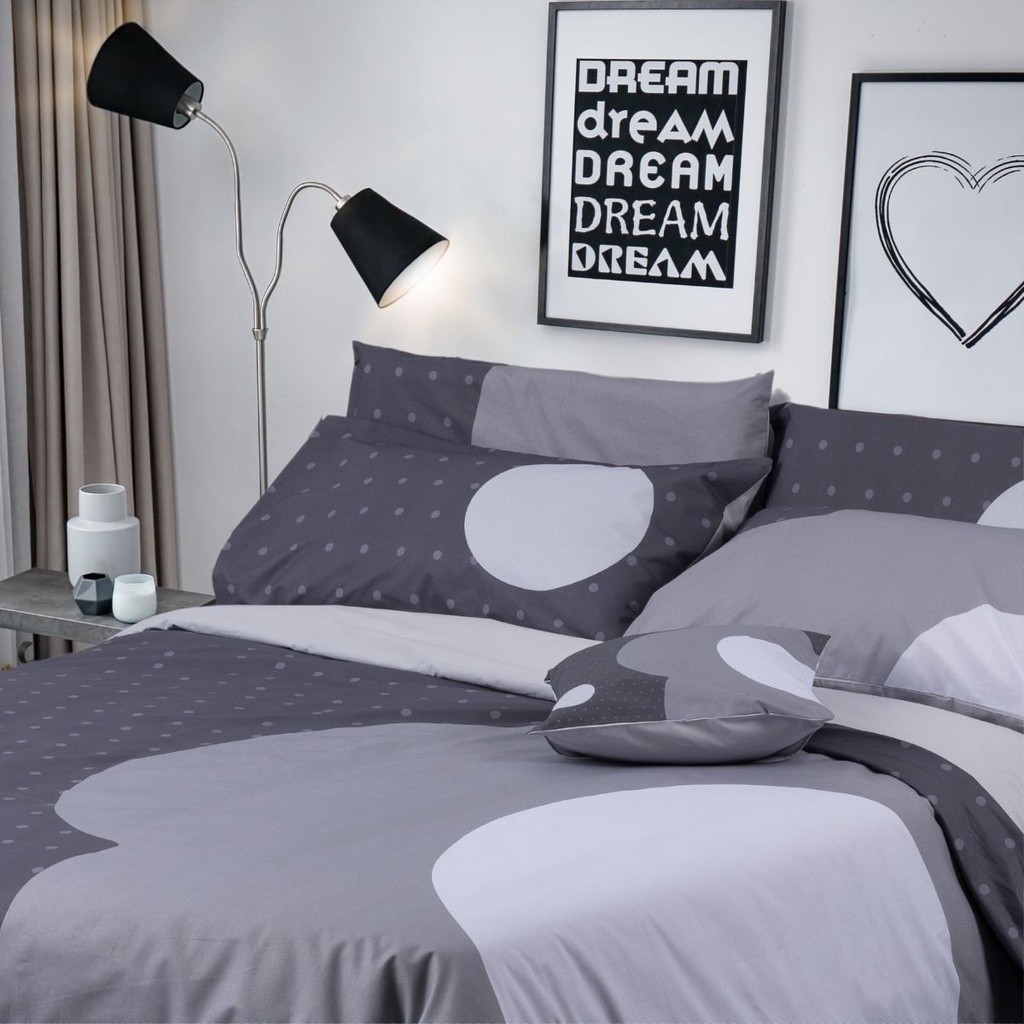 Completo Letto - Nebula - Tela Cotone 150tc - Happidea - F1 051144530 - 0297