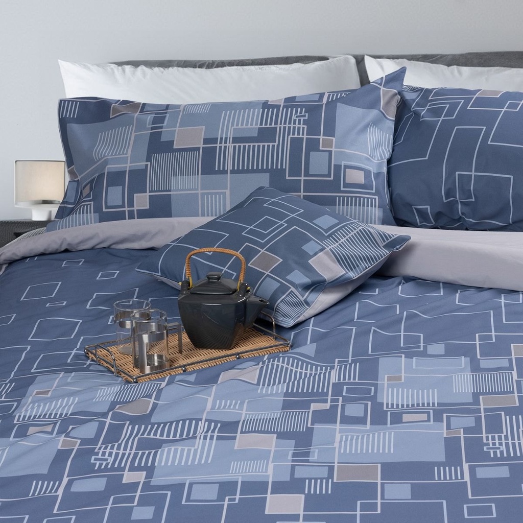 Completo Letto - Frost - Tela Cotone 150tc - Happidea - F1 051144730 - 9768