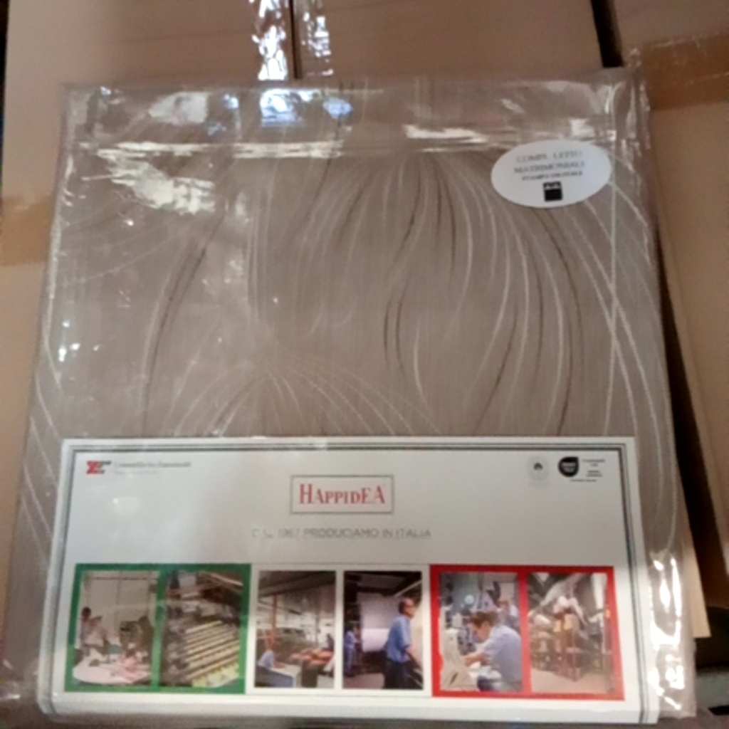 Completo Letto - Whisper - Tela Cotone 150tc - Happidea - F1 051176210 - 9753