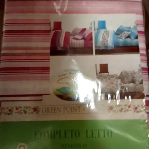 Completo Letto - Dis.6128 - Tela Cotone 150tc - Happidea - F1 051207010 - 6128
