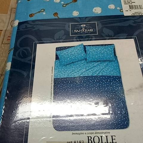 Completo Letto - Bolle - Tela Cotone 150tc - F1 051432310 - 8183