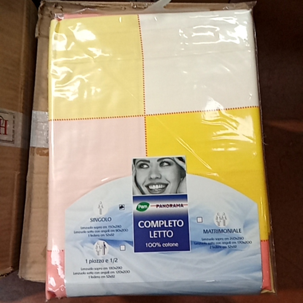 Completo Letto - Atlantic City - Tela Cotone 150tc - F1 051461510 - 7144
