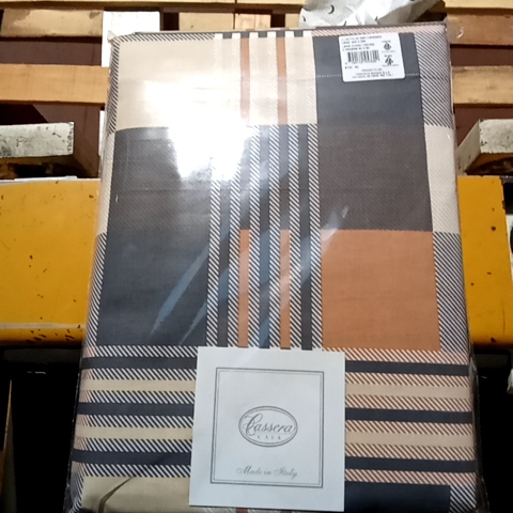 Completo Letto - Scottish - Tela Cotone 150tc - Cassera Casa - F1 051543810 - 9102