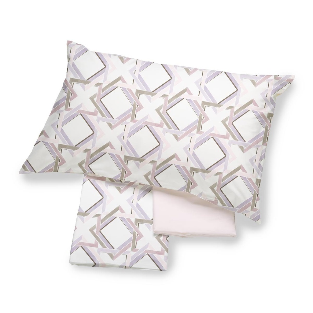 Completo Letto - Rutor - Tela Cotone 150tc - Happidea - F1 052163610 - 9633