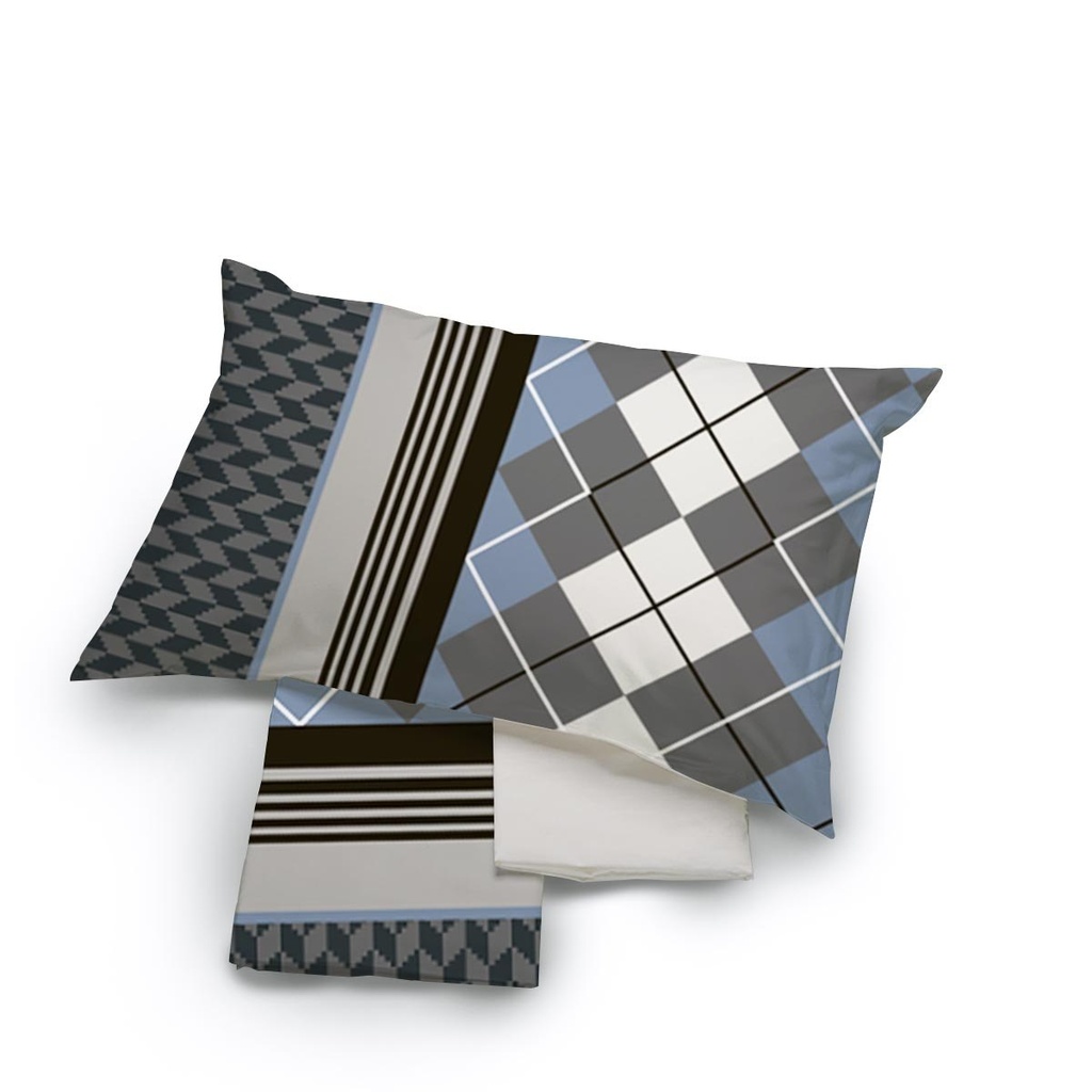 Completo Letto - Sandalwood - Flanella - Happidea - F1 052166810 - 9500