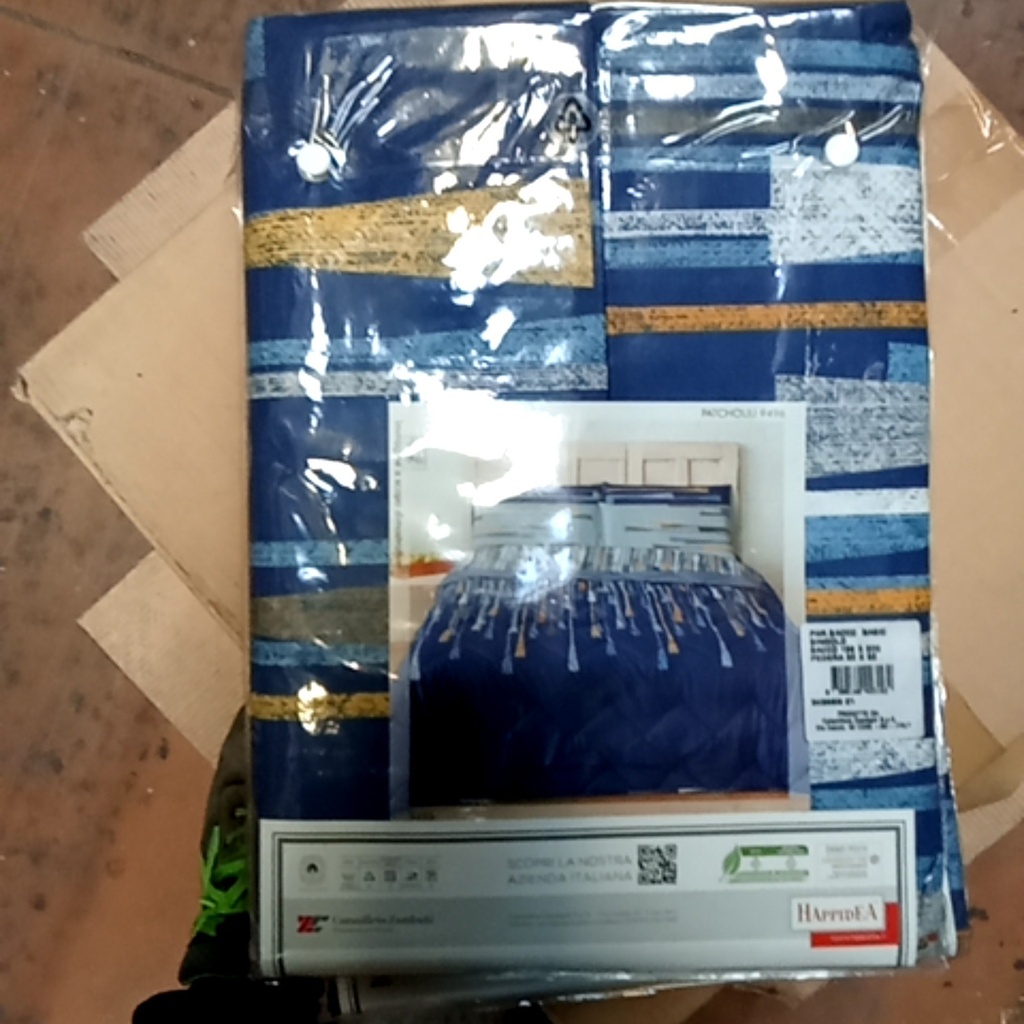 Parure Copripiumino - Patchouli - Tela Cotone 150tc - Happidea - F1 071131210 - 9496