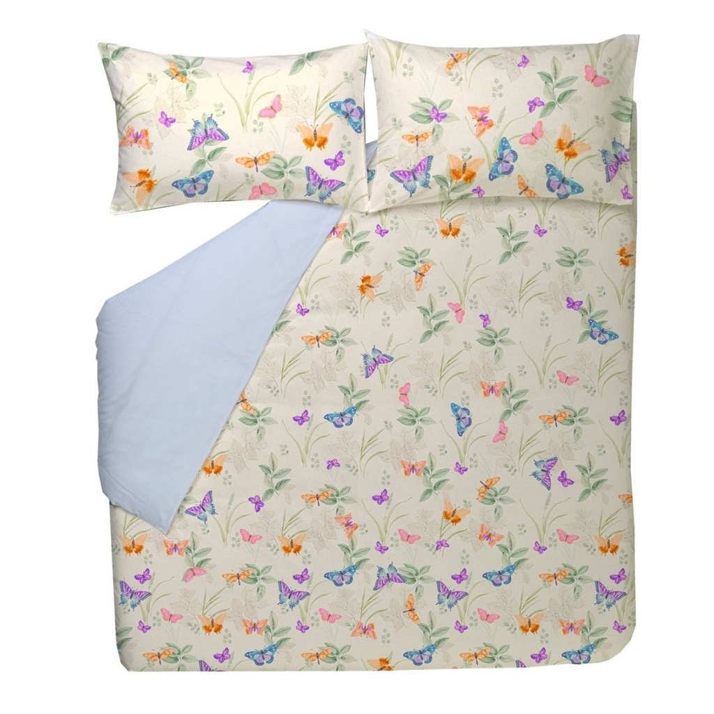 [F1 071144410030113 18E] Parure Copripiumino - Cho - Tela Cotone 150tc - Happidea - F1 071144410 - 0113