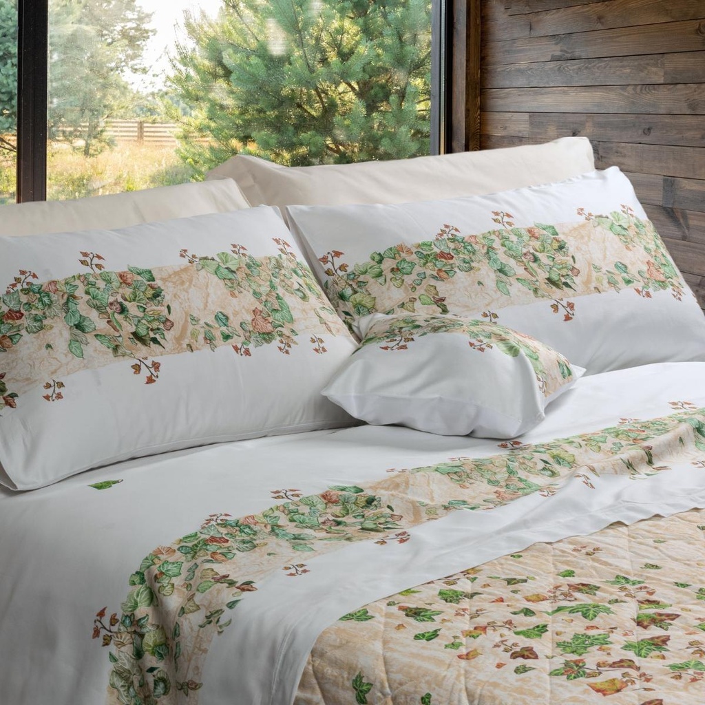 Completo Letto - Elisa Natura - Percalle 180tc - F1 051595210 - 0138