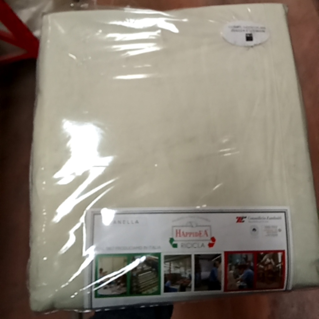 Completo Letto - Tinta Unita - Flanella - Happidea - F2 052174612