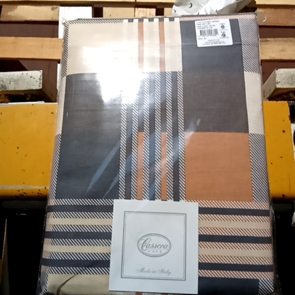 [F1 051543810039102 32] Completo Letto - Scottish - Tela Cotone 150tc - Cassera Casa - F1 051543810 - 9102
