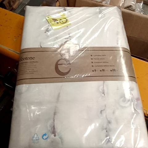[F1 051569410039012 08KN] Completo Letto - Fiocco - Tela Cotone 150tc - Ecotone - F1 051569410 - 9012