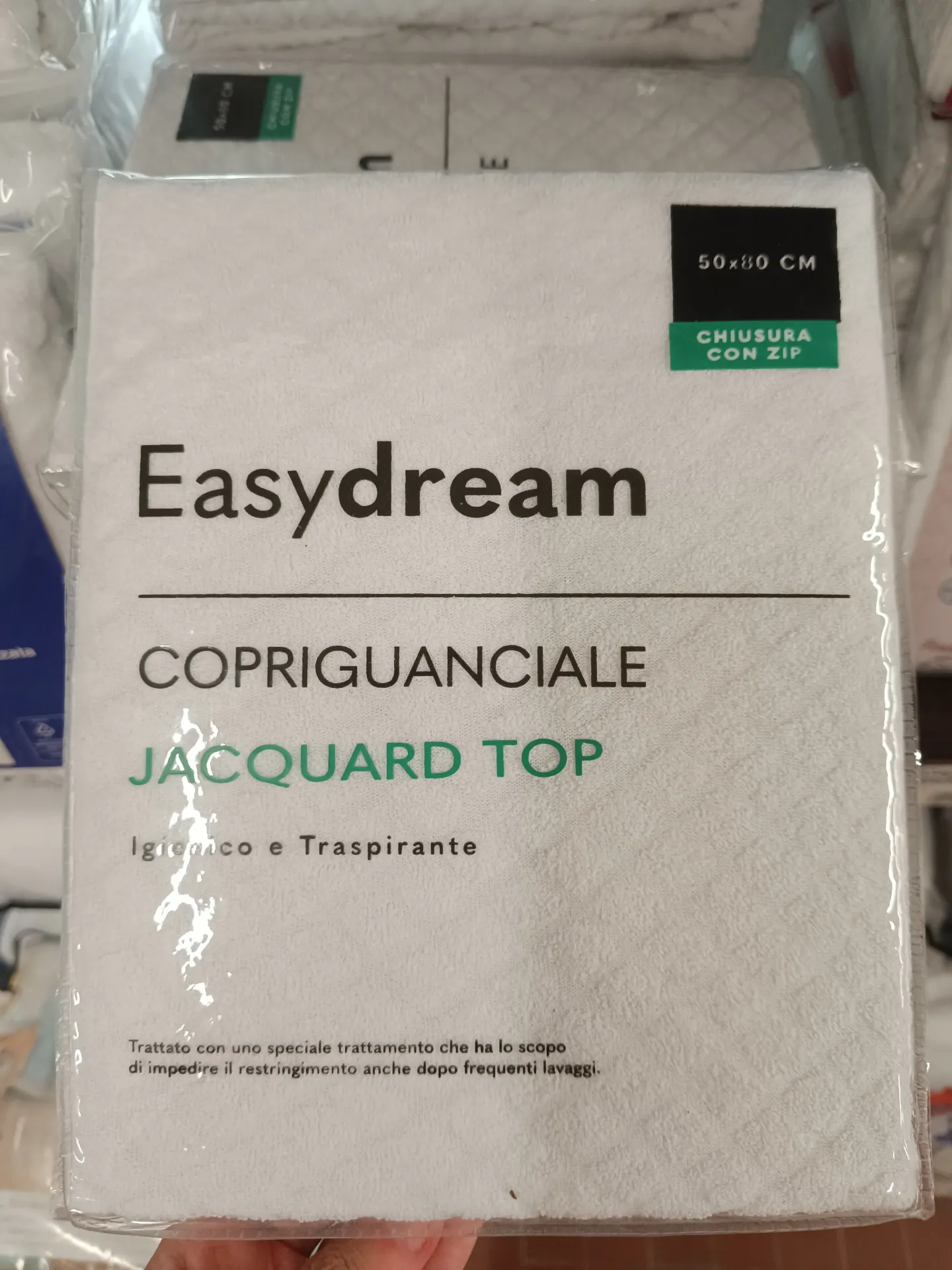 Copriguanciale - Jacquard Top - Spugna Cotone