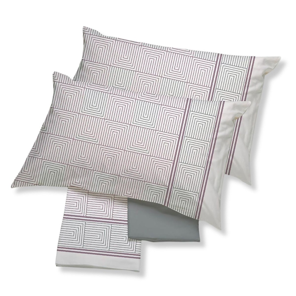 Completo Letto - Arancio - Flanella - Happidea - F1 052134610 - 9213