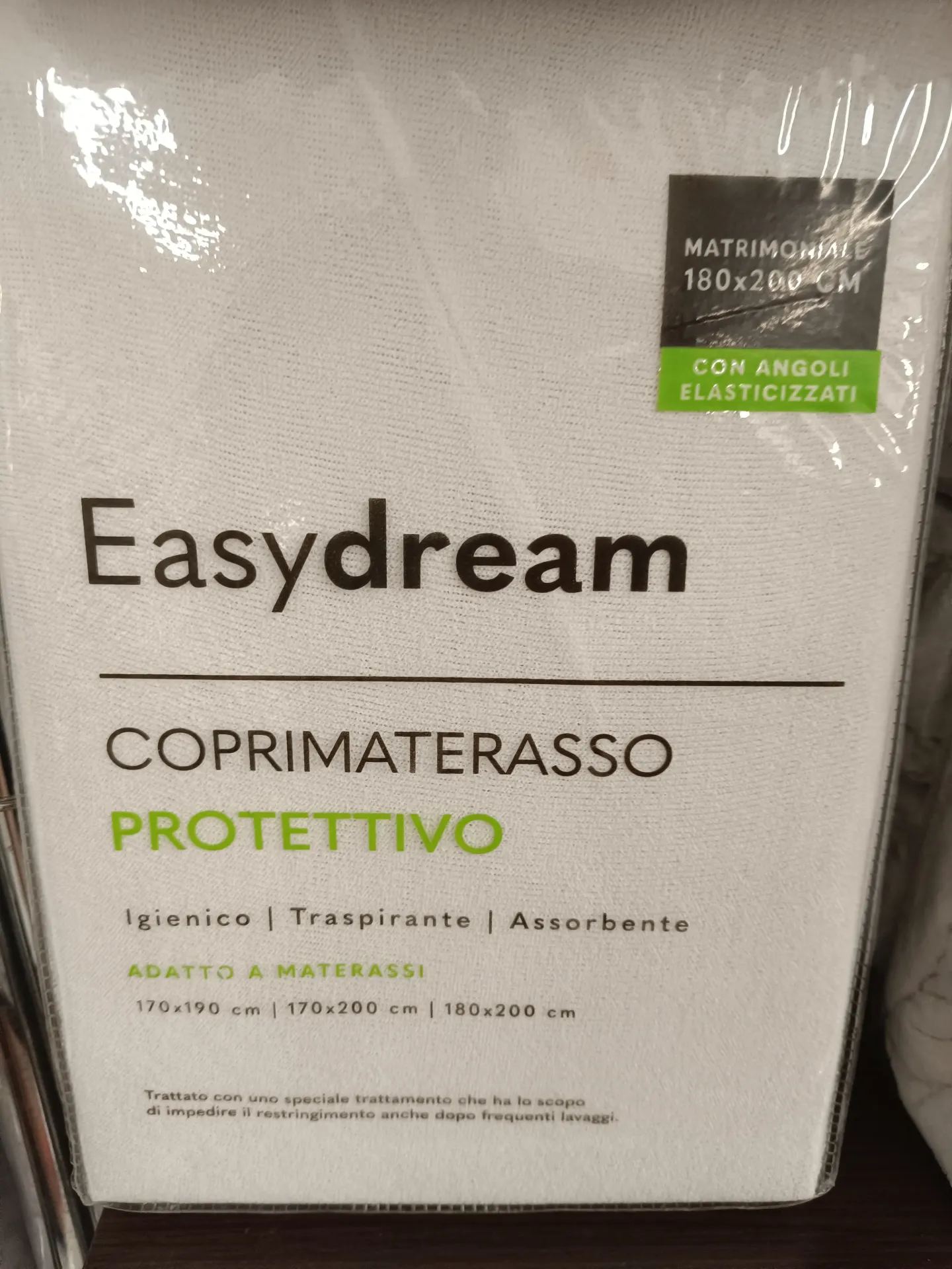 Coprimaterasso - Spugna Optical White