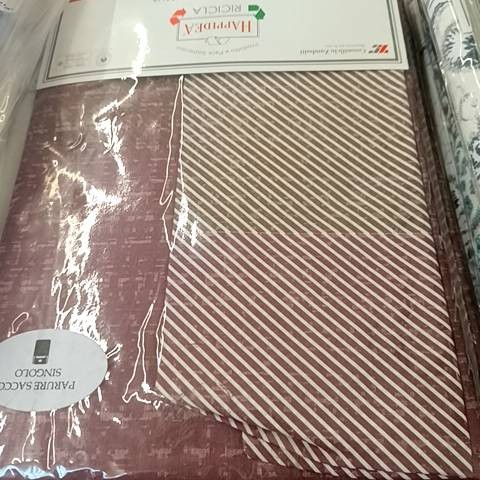 Parure Copripiumino - Cinnamon - Tela Cotone 150tc - Happidea - F1 071131210 - 9499