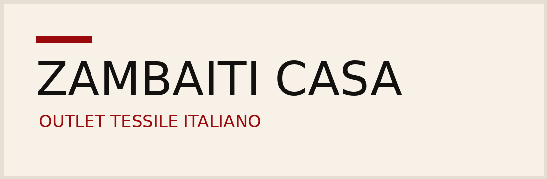 Zambaiti Casa